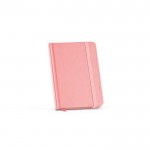 Notitieboek met harde kaft van gerecycled papier A6 kleur roze