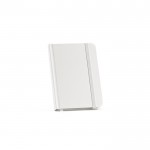 Notitieboek met harde kaft van gerecycled papier A6 kleur wit