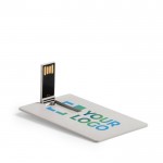 Tarwestro creditcard USB stick met logo weergave met jouw bedrukking