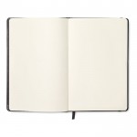 Pocket notitieboekje voor bedrijven kleur zwart tweede weergave