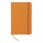 Pocket notitieboekje voor bedrijven kleur oranje