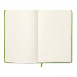 Pocket notitieboekje voor bedrijven kleur limoen groen tweede weergave