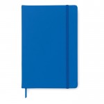 Goedkope notitieboekjes met logo kleur blauw