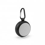 Draadloze speaker met aanpasbaar rooster en karabijnhaak kleur zwart
