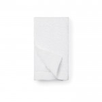 Gepersonaliseerde handdoek van katoen en tencel, 40 x 70 cm kleur wit