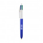 Moderne BIC® bedrukte pen met 6 inktkleuren weergave met jouw bedrukking