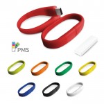 Siliconen usb-armband in leuke kleuren alle kleuren