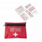 EHBO-doos met diverse accessoires weergave met jouw bedrukking