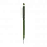 Stijlvolle pen met touch tip kleur groen