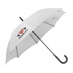Automatische sublimatie paraplu met logo kleur wit afbeelding met logo