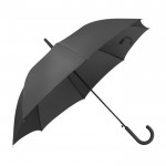 Automatische sublimatie paraplu met logo kleur zwart