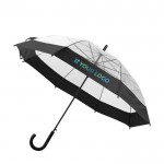 Reclame paraplu bestellen met logo weergave met jouw bedrukking