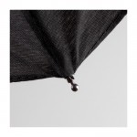 paraplu Opvouwbaar gemaakt van gerecycled plastic kleur zwart zesde weergave