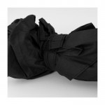 paraplu Opvouwbaar gemaakt van gerecycled plastic kleur zwart achtste weergave
