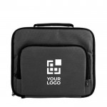 Thermische tas met logo en twee vakken weergave met jouw bedrukking