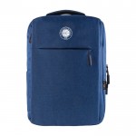 Laptoptas voor laptops en riem voor koffers kleur blauw achtste weergave