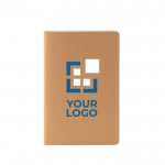 eco zakelijke notebooks weergave met jouw bedrukking