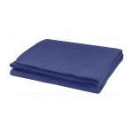Polyester deken met bijpassend borduursel ca. 150g/m2 kleur blauw derde weergave