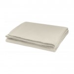 Polyester deken met bijpassend borduursel ca. 150g/m2 kleur naturel vierde weergave