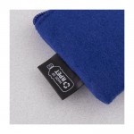 Portemonnee van gerecycled vilt, verkrijgbaar, 350 g/m2 kleur blauw eerste weergave