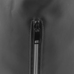 Laptoprugzak met roltop en reflecterende ritssluiting kleur zwart zesde weergave