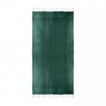 Pareo handdoek van gerecycled en organisch katoen 200 g/m2 kleur groen tweede weergave