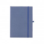 Harde kaft notitieboekjes gemaakt van organische materialen A5 kleur blauw eerste weergave