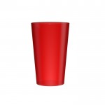 Recyclebare, BPA-vrije beker van 330ml kleur rood