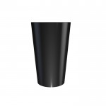 Recyclebare, BPA-vrije beker van 330ml kleur zwart
