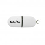 USB-stick voor bedrijven en reclame wit logo