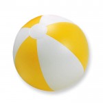 Reclame strandbal voor bedrijven kleur geel
