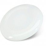 Frisbee met je eigen logo kleur wit