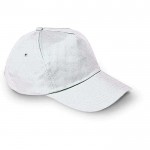 Goedkope cap voor promotie kleur wit