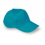 Goedkope cap voor promotie kleur turkoois