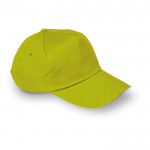 Goedkope cap voor promotie kleur limoen groen