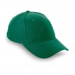 Caps voor bedrijfsmerchandising kleur groen