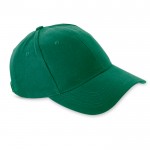 Caps voor bedrijfsmerchandising kleur groen derde weergave