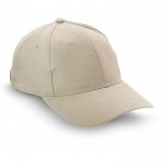 Caps voor bedrijfsmerchandising kleur khaki