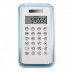 Design rekenmachines voor promotie kleur blauw tweede weergave