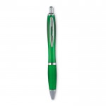 Leuke goedkope balpennen met opdruk kleur groen