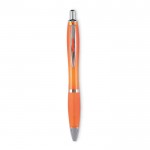 Leuke goedkope balpennen met opdruk kleur oranje