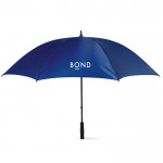 Te bedrukken paraplu van 30'’ voor bedrijven kleur blauw bedrukt
