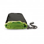 Reclame handdoek in nylon tasje kleur groen derde weergave