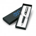 Promotie parker pen graveren van hoge kwaliteit kleur zwart vierde weergave met logo