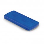 Pleisters in een plastic doosje kleur blauw