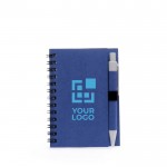 B7 promo notitieboek bedrukt met jouw logo weergave met jouw bedrukking