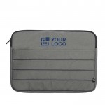Eco laptoptas met logo en urban design weergave met jouw bedrukking