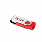 Goedkope USB-stick voor reclame logo rood
