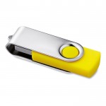 Goedkope USB-stick voor reclame geel