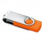 Goedkope USB-stick voor reclame oranje